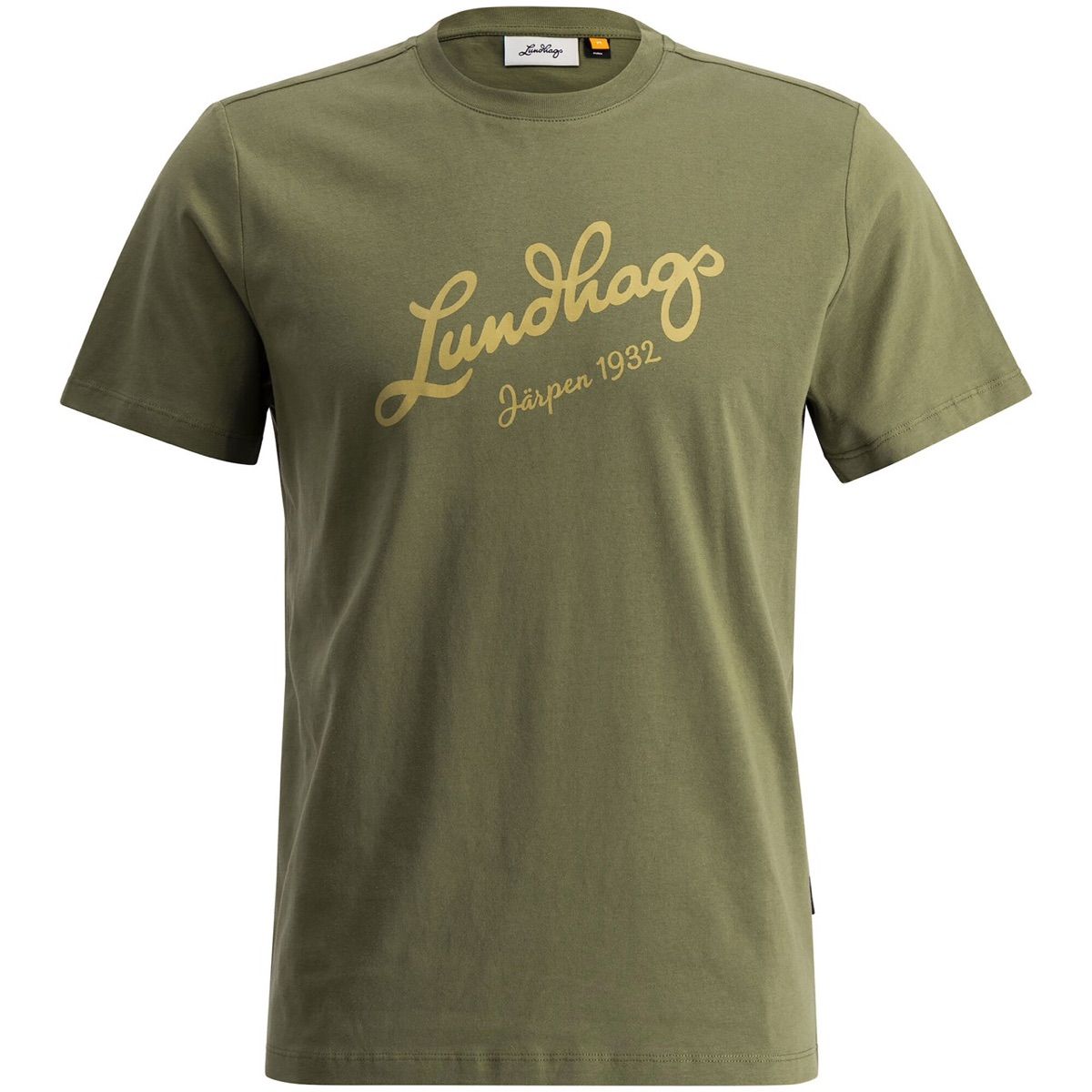 Lundhags Järpen Logo T-Shirt M Pine Green