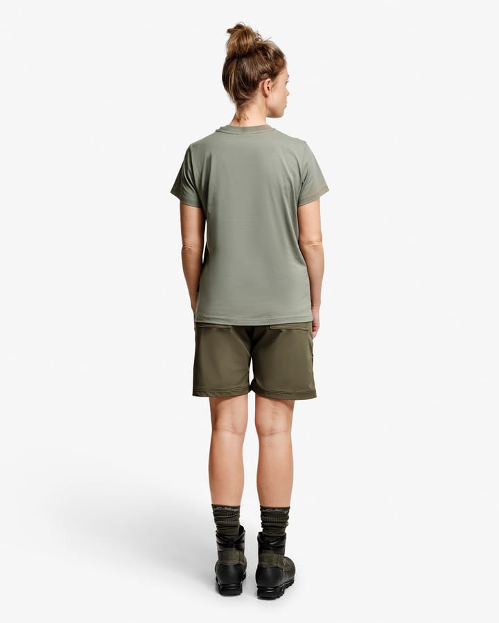 Lundhags Women's Järpen Logo T-shirt Aloe Green Lundhags