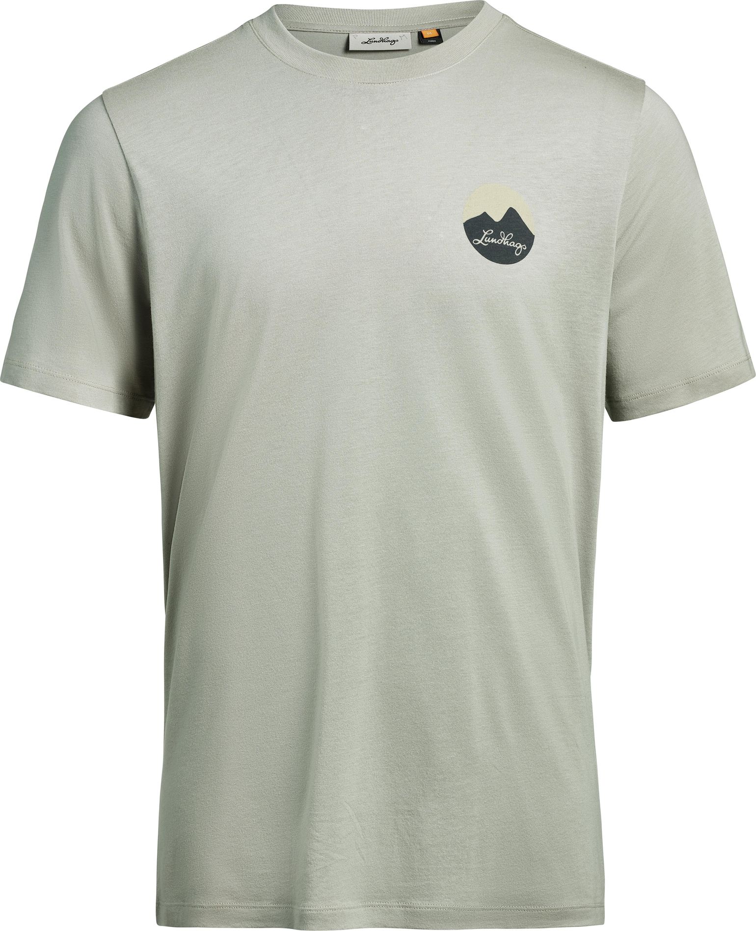Lundhags Men's Järpen Printed T-Shirt Moss Grey