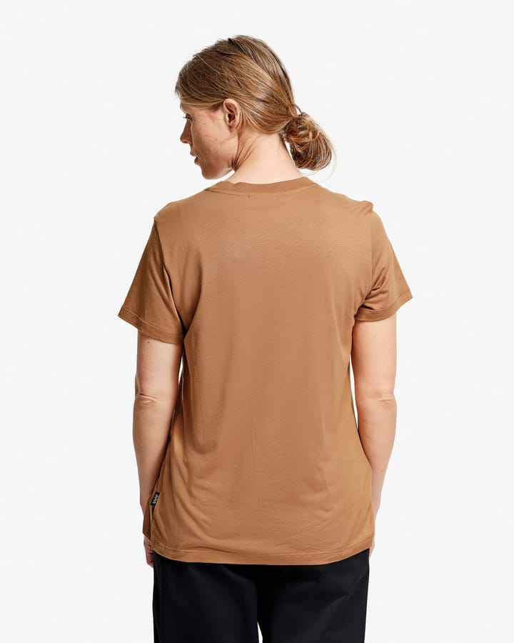 Lundhags Women's Järpen Printed T-Shirt Hazel Lundhags