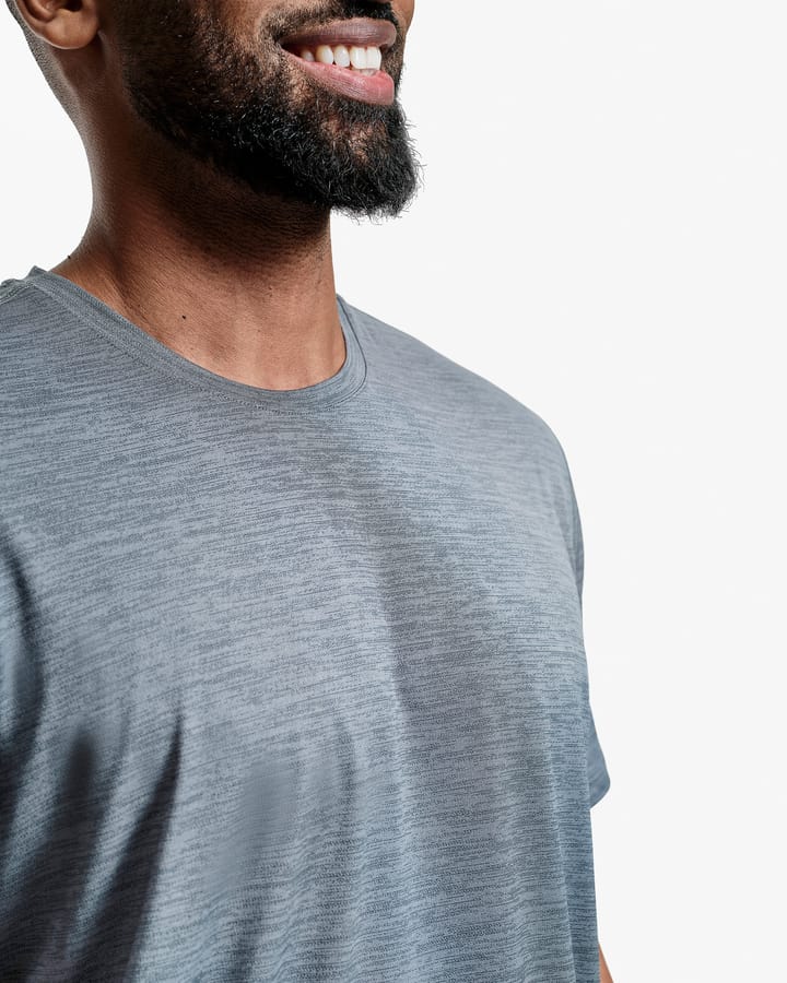 Lundhags Men's Tived T-Shirt Dark Sky Blue Lundhags