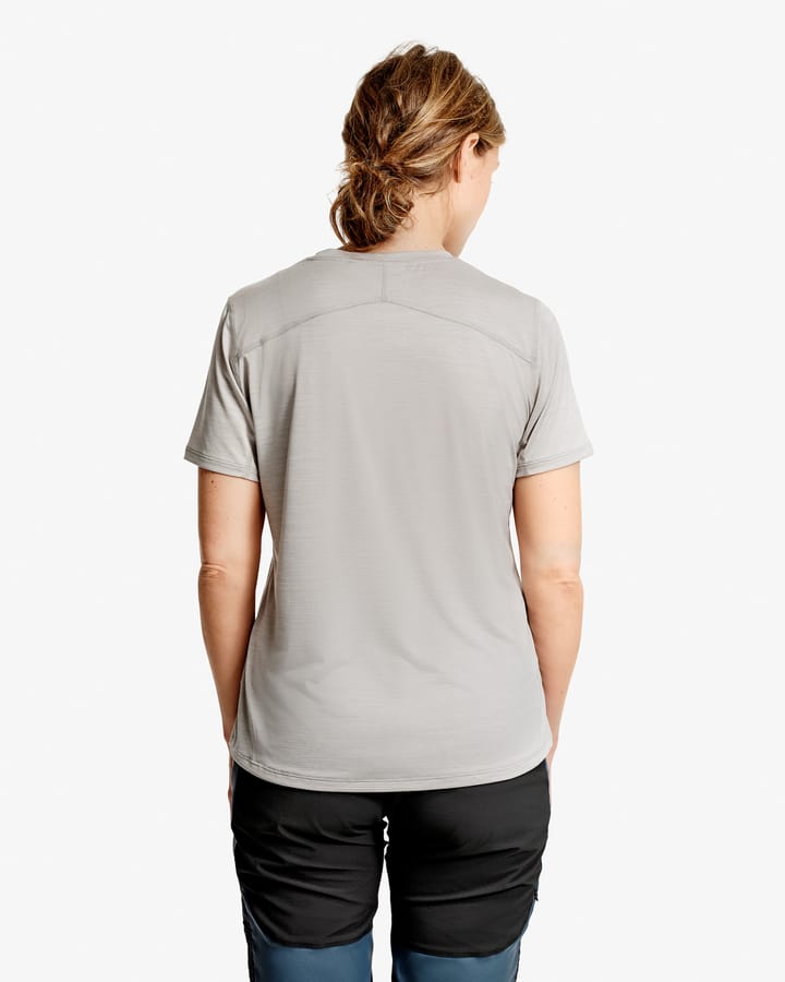 Lundhags Women's Tived T-Shirt Moss Grey Lundhags