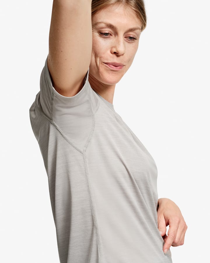 Lundhags Women's Tived T-Shirt Moss Grey Lundhags