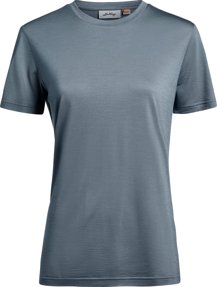Lundhags Women's Tived T-Shirt Dark Sky Blue Lundhags