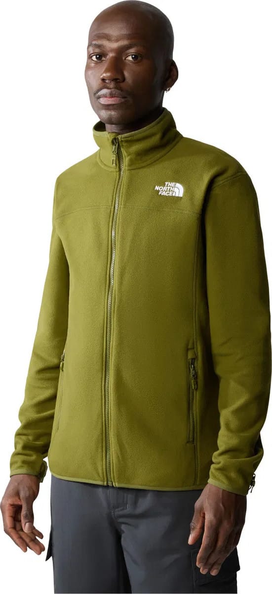 The North Face Men's Glacier Fleece Jacket Woodland Green The North Face
