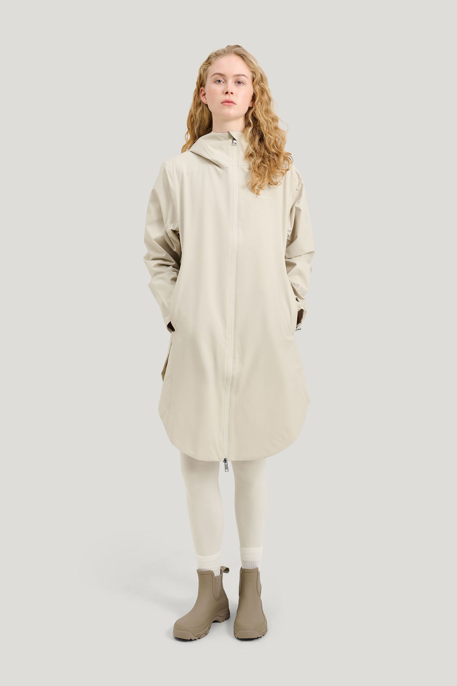 Tretorn Women's Way Poncho Parka Sand