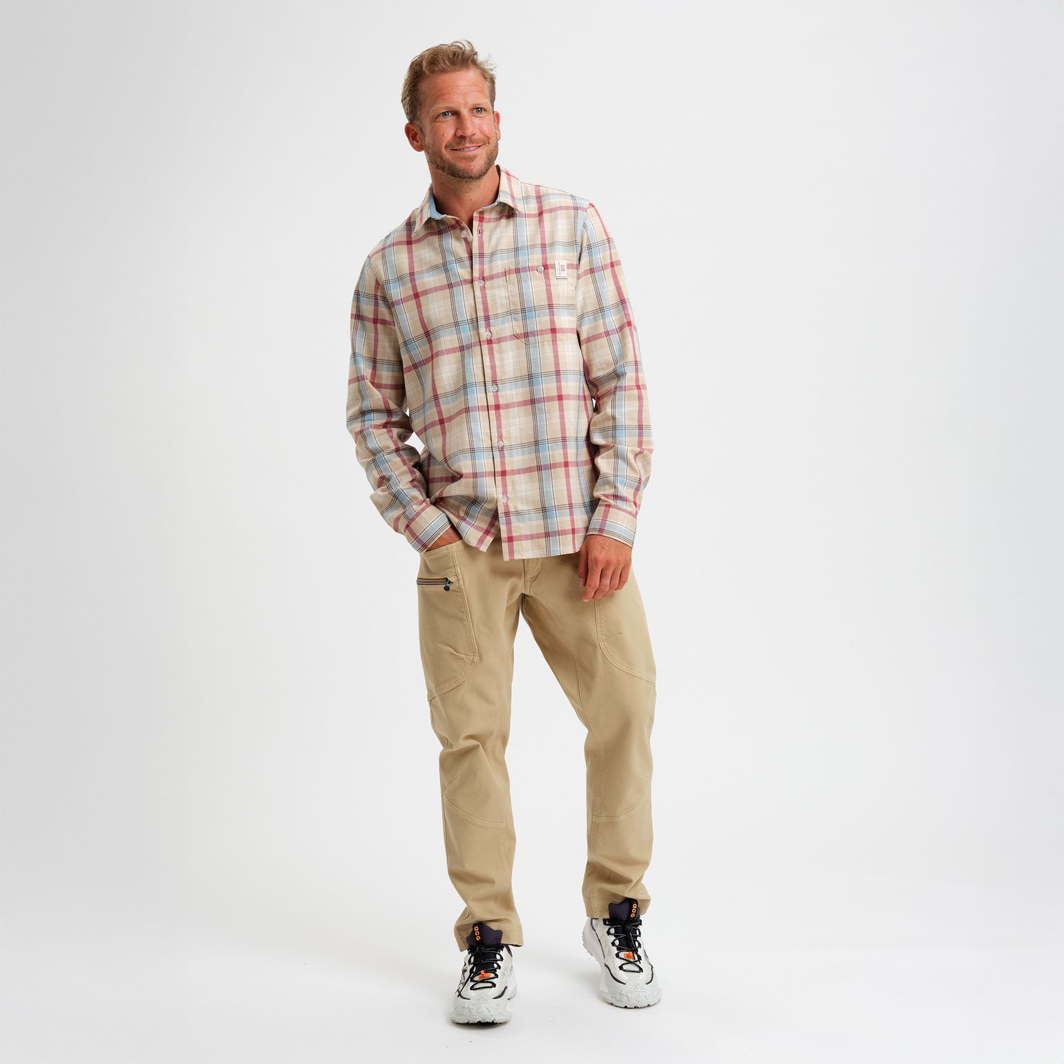Elevenate Men's Brisa Shirt Garnet Red