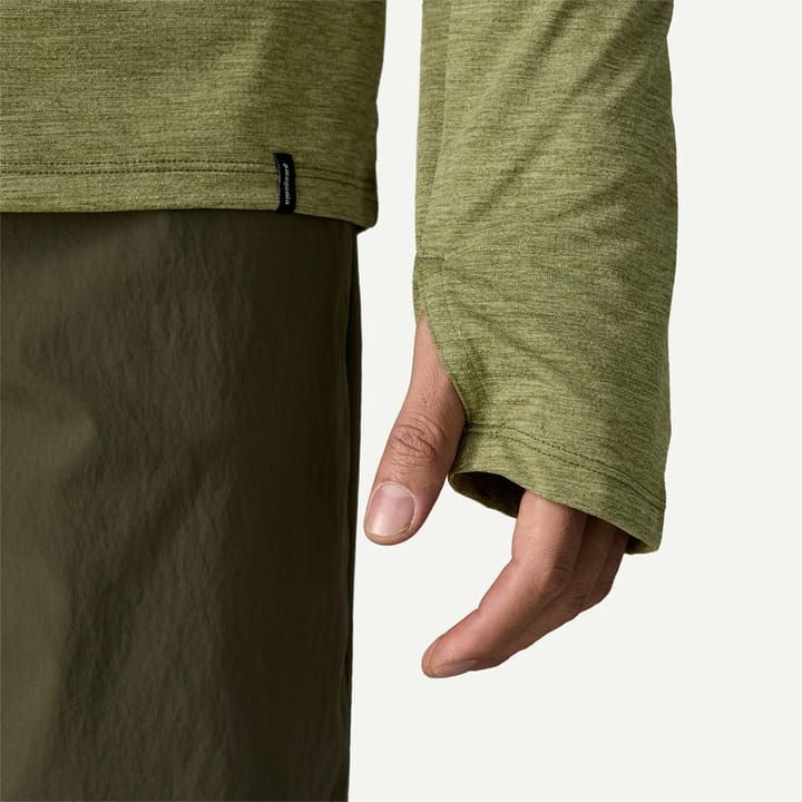 Patagonia M'S Cap Cool Sun Hoody - Fitz Roy Trout Caper Green - Buckhorn Green X-dye Patagonia