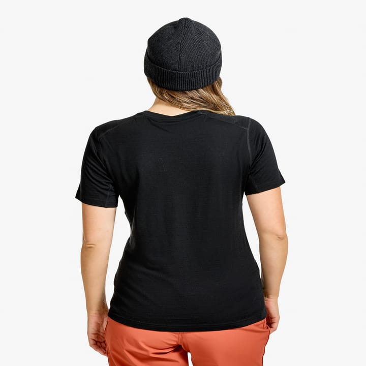 Lundhags Women's Gimmer Merino Lt Tee Black Lundhags