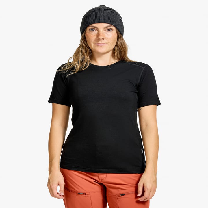 Lundhags Women's Gimmer Merino Lt Tee Black Lundhags