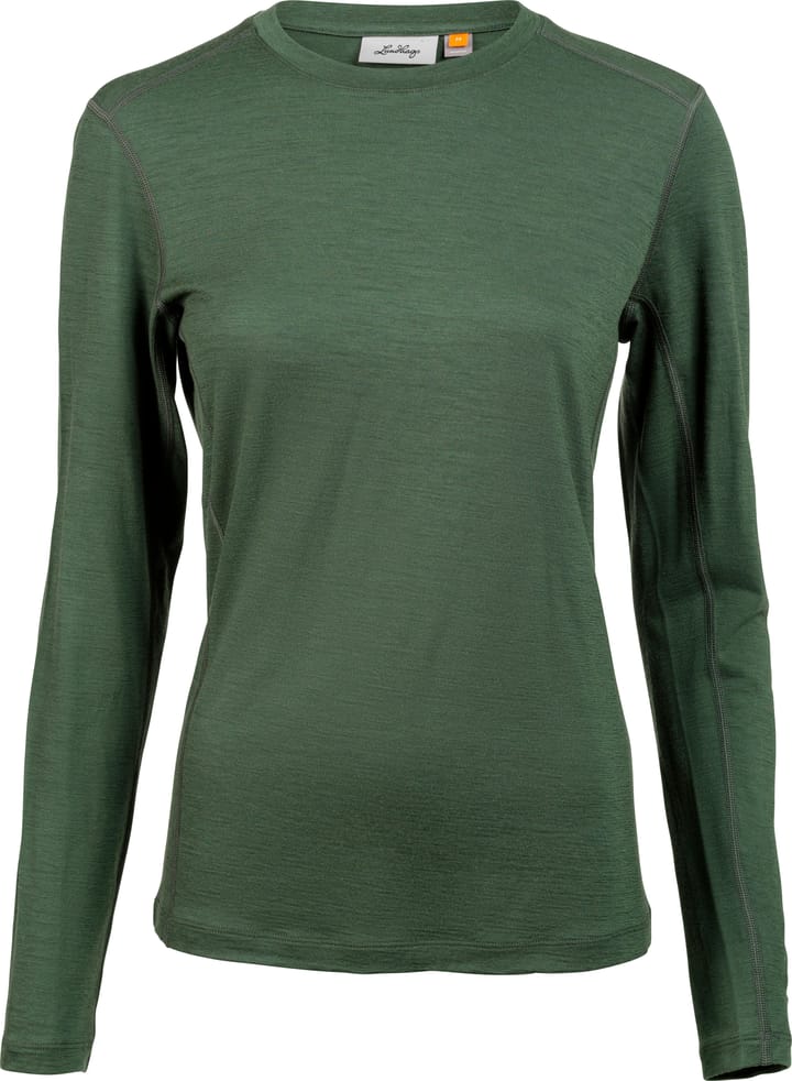 Lundhags Women's Gimmer Merino Lt Longsleeve Thyme Green Lundhags