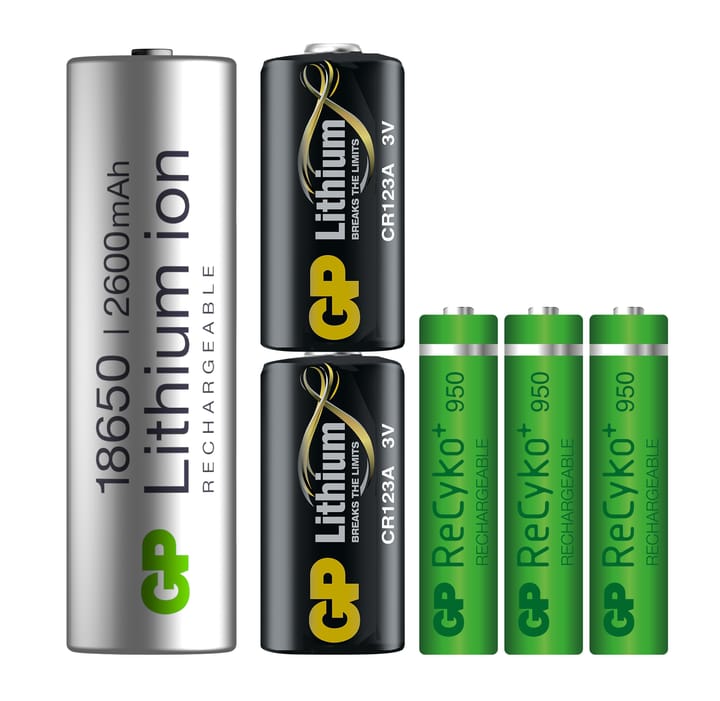 GP Batterier GP Design beam Rechargeable Multi-Battery 1050lm - PSR52 Nocolour GP Batterier GP Batterier GP Design beam Rechargeable Multi-Battery 1050lm - PSR52 Nocolour GP Batterier