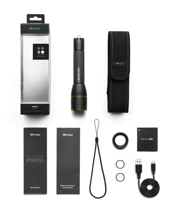 GP Batterier GP Design beam Rechargeable Multi-Colour - PSR51 Nocolour GP Batterier GP Batterier GP Design beam Rechargeable Multi-Colour - PSR51 Nocolour GP Batterier