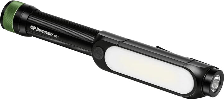 GP Batterier GP Discovery Work Light COB LED C34 Black GP Batterier