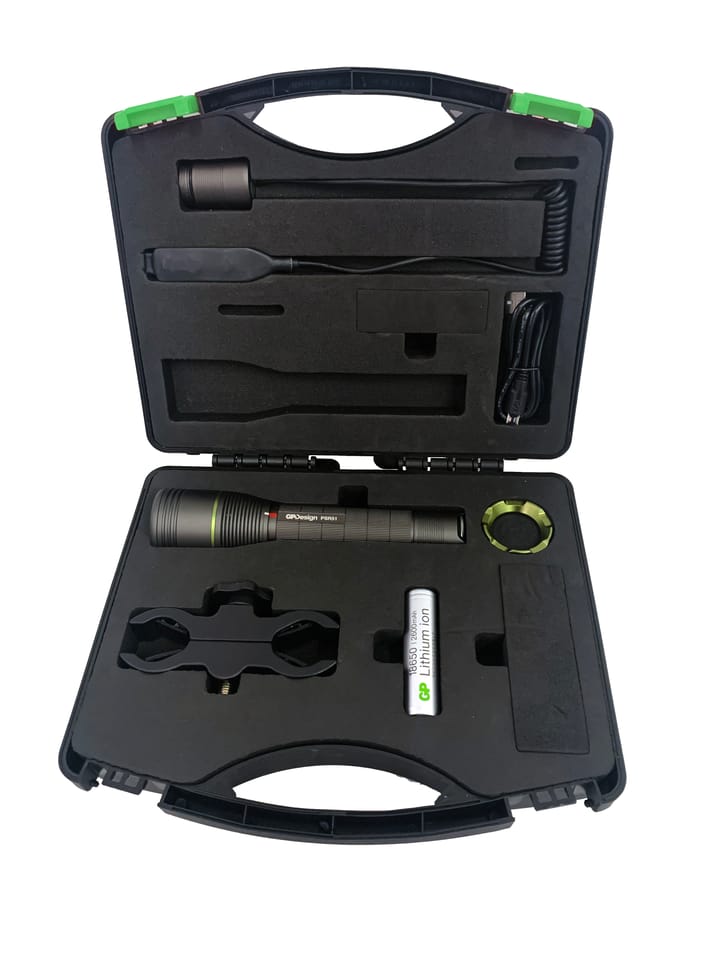 GP Batterier Gp Design Jakttilbehør-Sett Ak01 Våpenfeste, Fjernbryter, Lommelykt GP Batterier GP Batterier Gp Design Jakttilbehør-Sett Ak01 Våpenfeste, Fjernbryter, Lommelykt GP Batterier