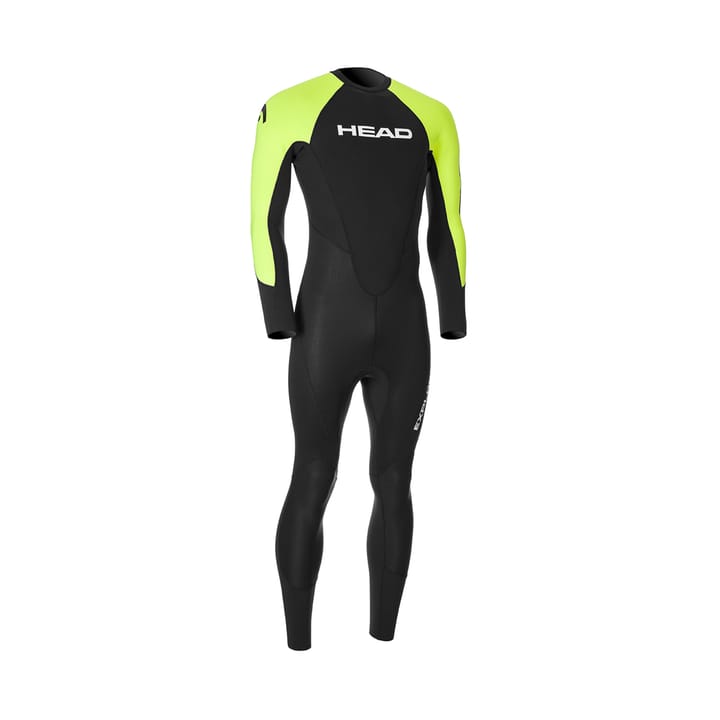 Head Men's OW Explorer Wetsuit 3.2.2 Black/Lime Head