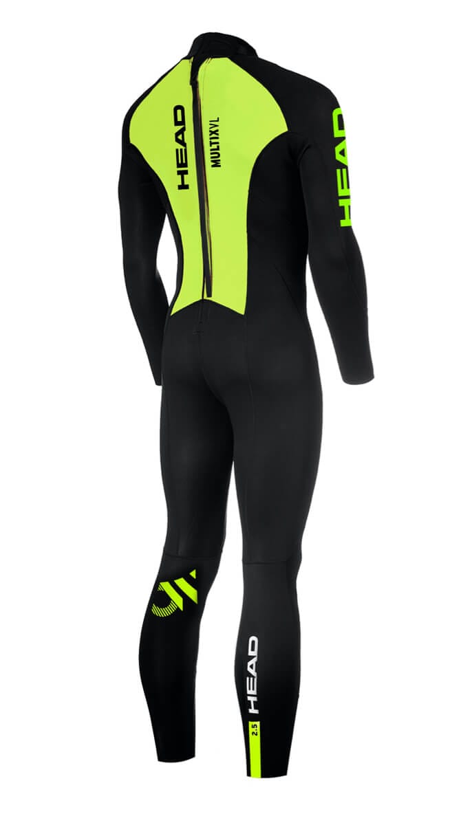 Head Multix Vl Man - Multisport Wetsuit 2,5 Black/Lime Head Head Multix Vl Man - Multisport Wetsuit 2,5 Black/Lime Head