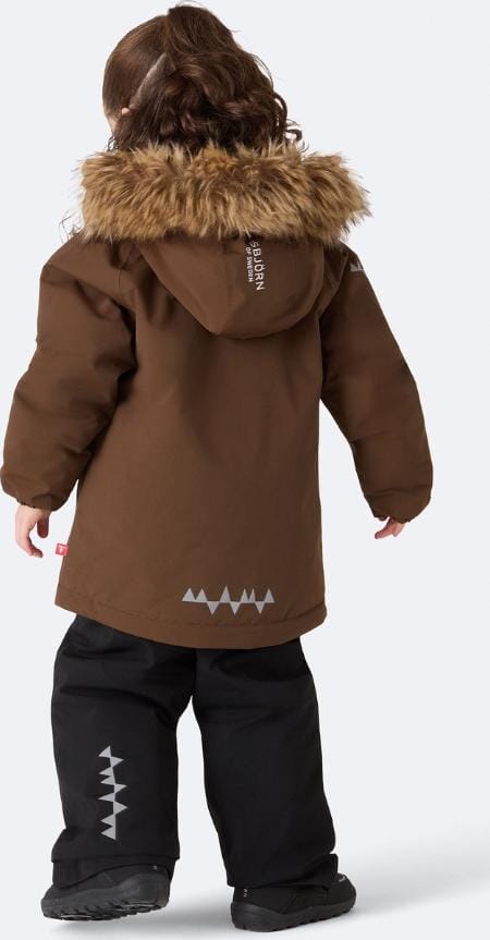 Isbjörn of Sweden Kids' Snowball Winter Jacket Chocolate Isbjörn of Sweden