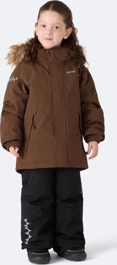 Isbjörn of Sweden Kids' Snowball Winter Jacket Chocolate Isbjörn of Sweden