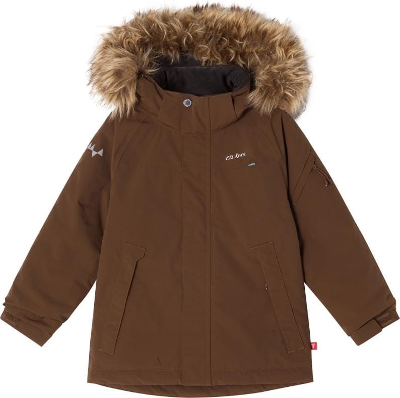 Isbjörn of Sweden Kids' Snowball Winter Jacket Chocolate
