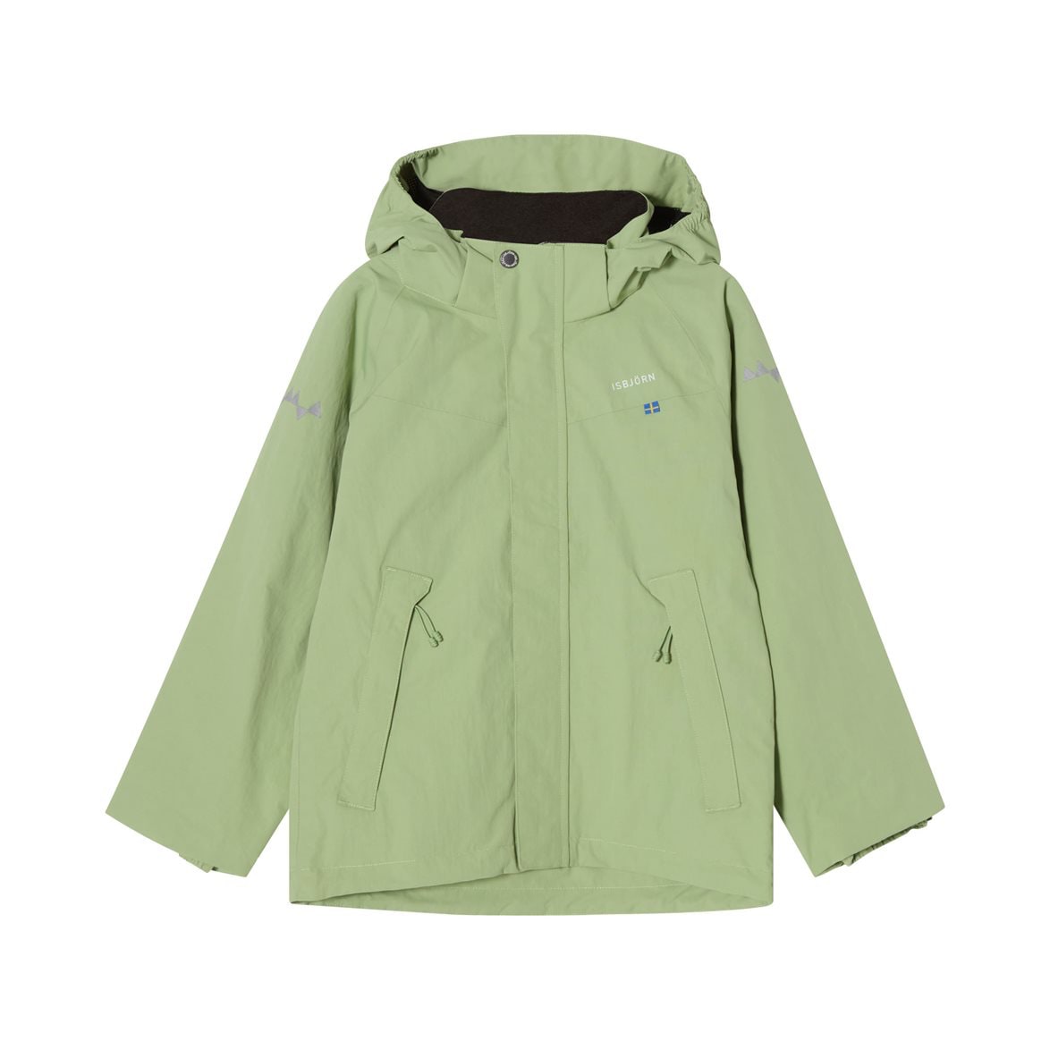 Isbjörn of Sweden Kids' Penguin Hardshell Jacket Pistachio