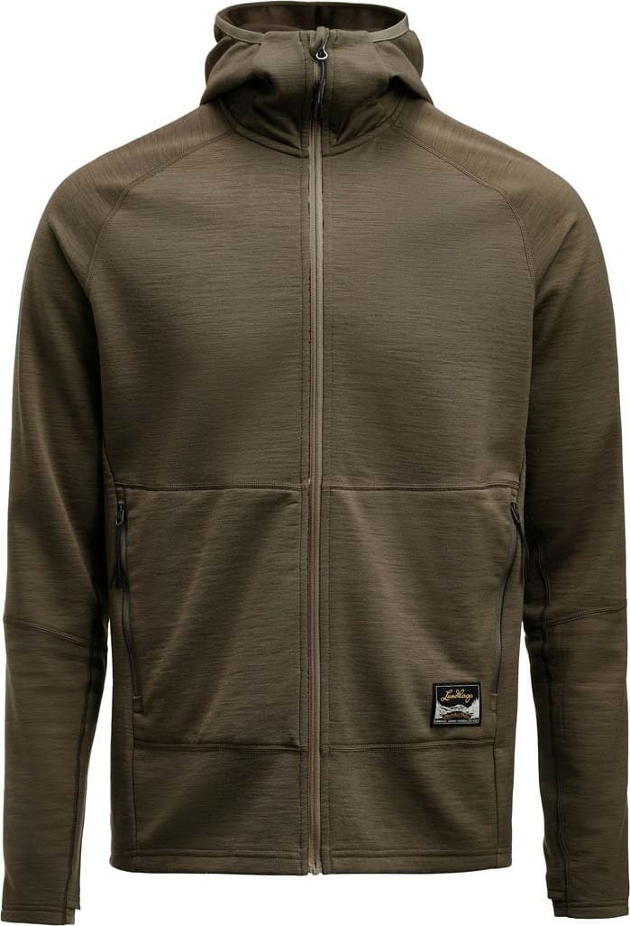 Lundhags Men's Tived Merino Hoodie Forest Green Lundhags