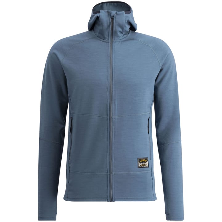 Lundhags Tived Merino Hoodie M Denim Blue Lundhags