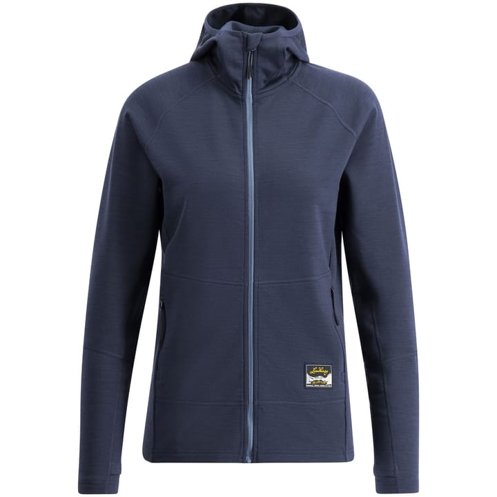 Lundhags Tived Merino Hoodie W Deep Blue Lundhags