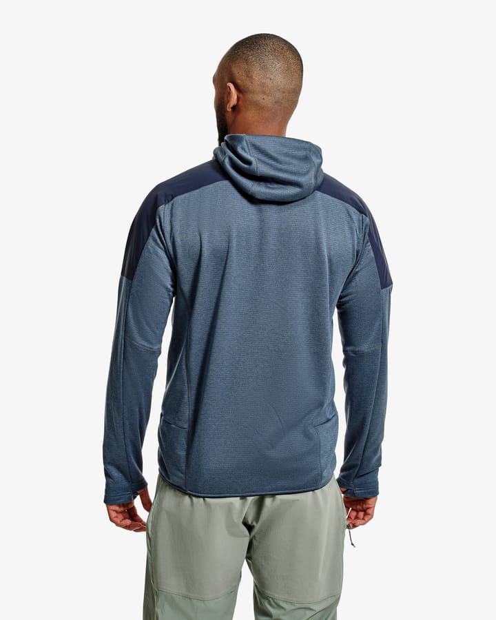 Lundhags Men's Padje Windbreaker Hoodie Dark Sky Blue/Deep Blue Lundhags