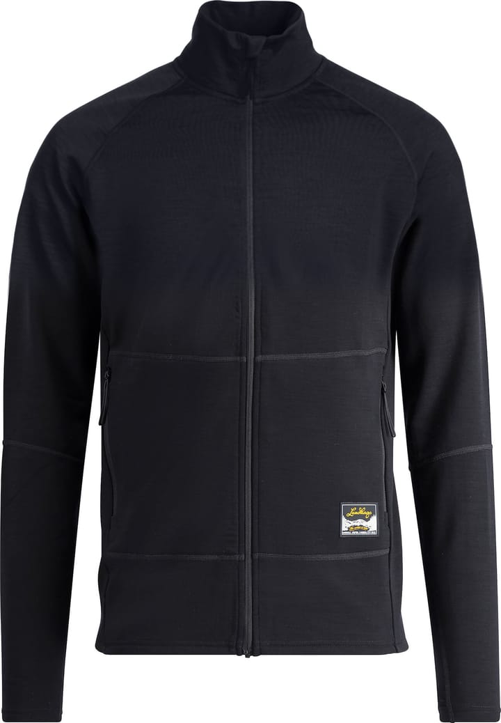 Lundhags Men's Tived Merino Full Zip Black Lundhags