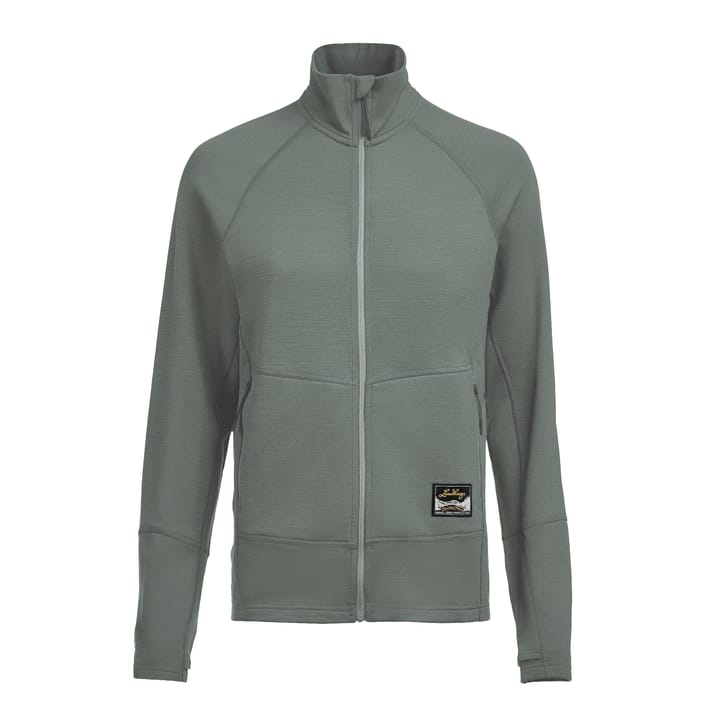 Lundhags Women's Tived Merino Full Zip Aloe Green Lundhags