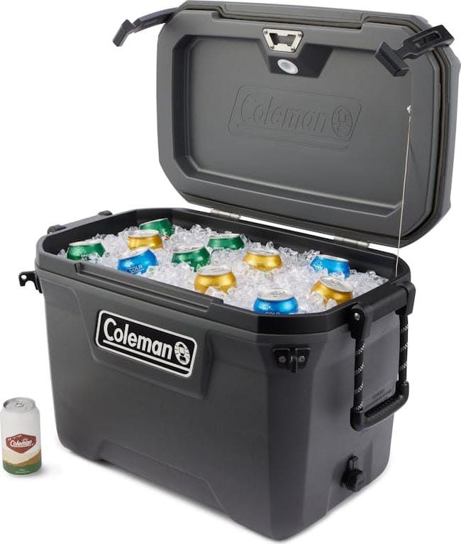 Coleman 55QT Convoy Cooler Box Grey Coleman