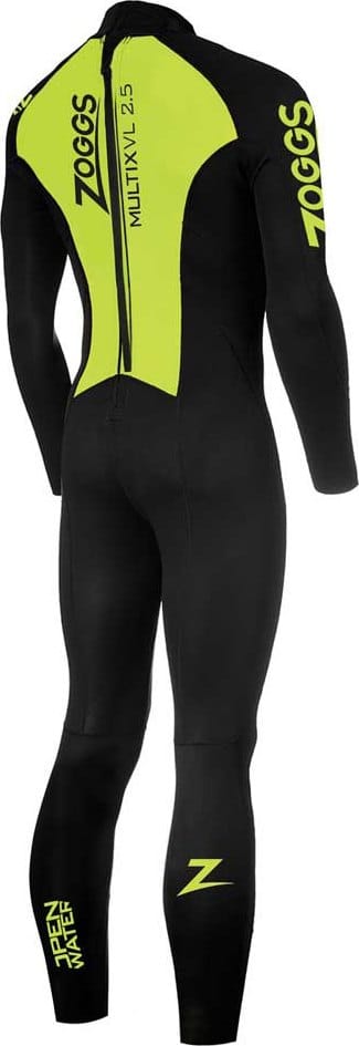 Zoggs Men's Multix Vl  Black/lime Zoggs