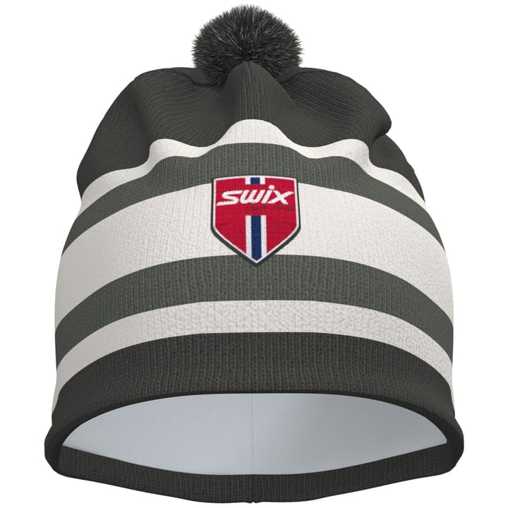Swix Tradition Light Beanie Dark Olive / Snow White Swix Swix Tradition Light Beanie Dark Olive / Snow White Swix