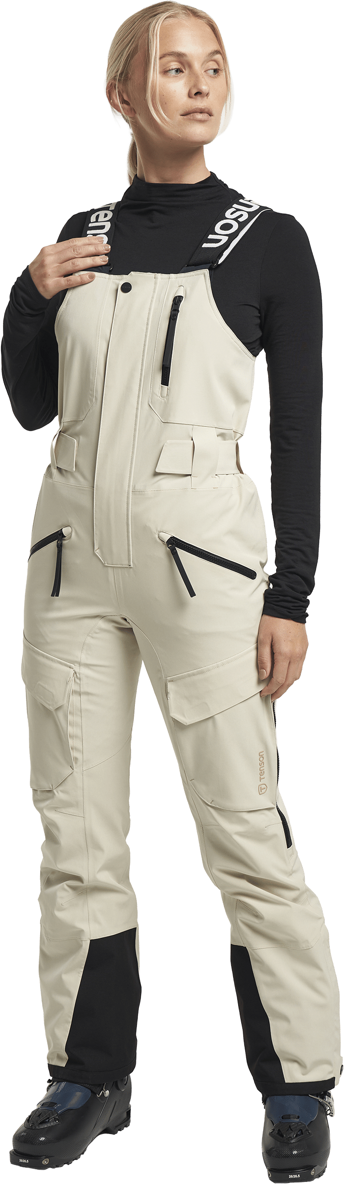 Tenson Women's Sphere Ski Pants Light Beige Tenson