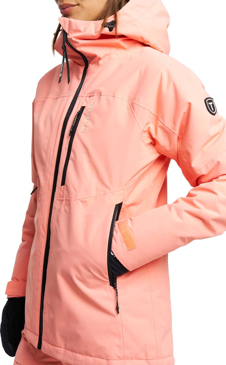 Tenson Women's Niseko Ski Jacket Peach Tenson