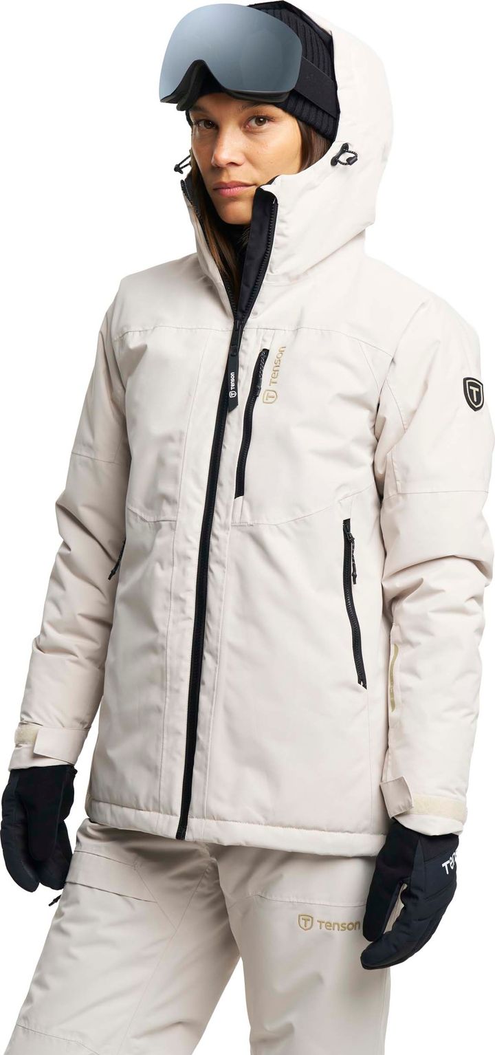 Tenson Women's Niseko Ski Jacket Light Beige Tenson