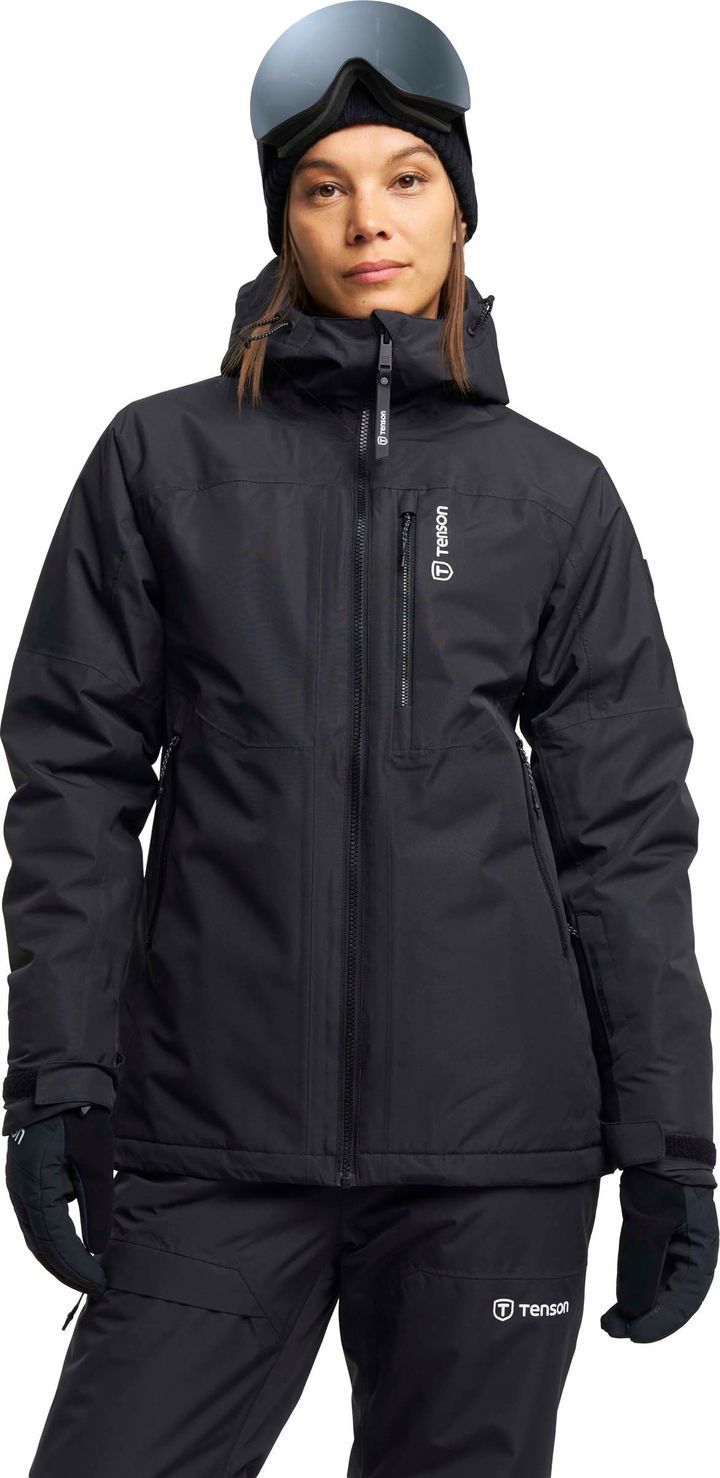 Tenson Women's Niseko Ski Jacket Black Tenson Tenson Women's Niseko Ski Jacket Black Tenson