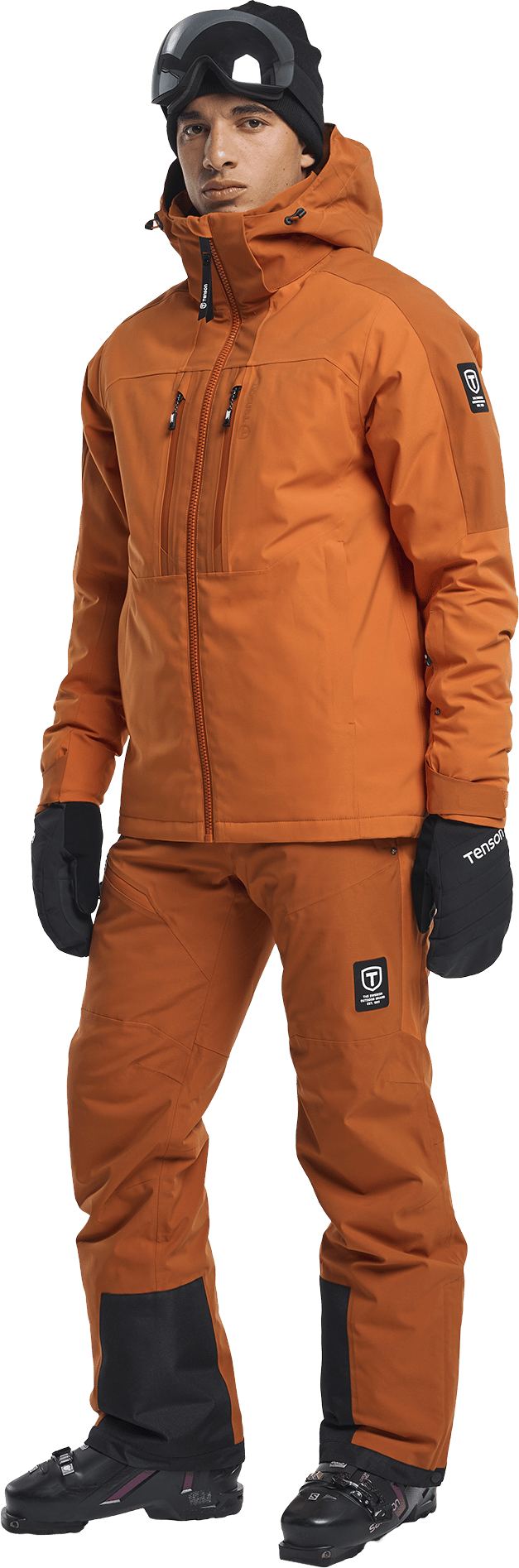 Tenson Men's Arlin Jacket Dark Orange Tenson