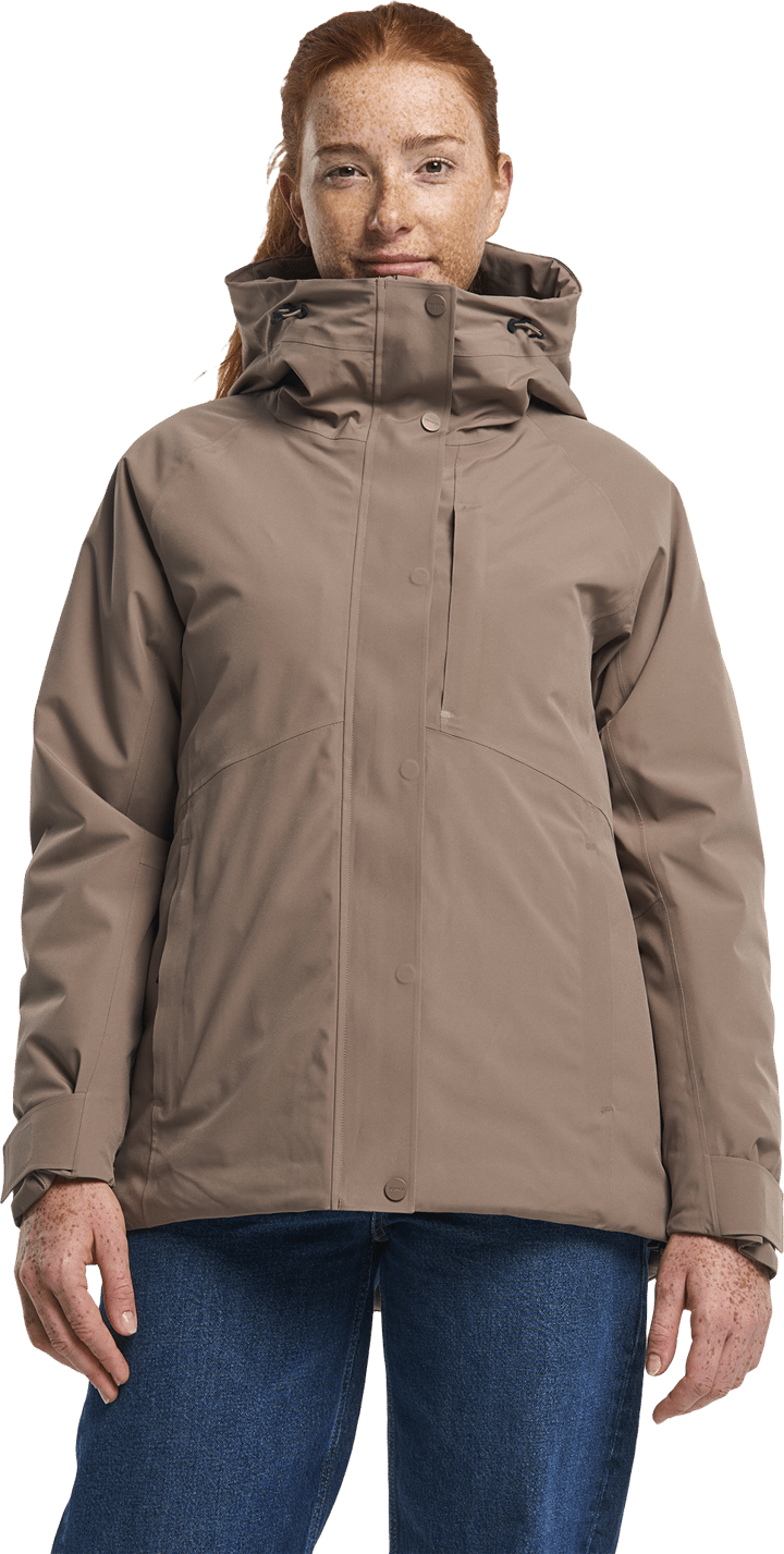 Tenson Women's Vision Storm Jacket Brown Tenson