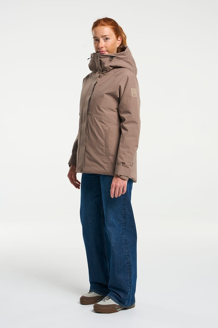Tenson Women's Vision Storm Jacket Brown Tenson