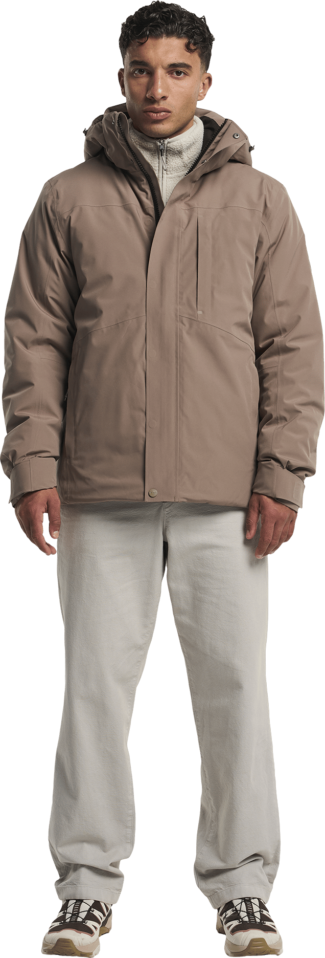 Tenson Men's Vision Storm Jacket Brown Tenson