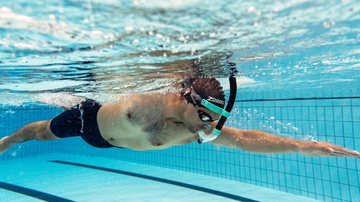 Zoggs Centre Line Snorkel Turquoise/black Zoggs