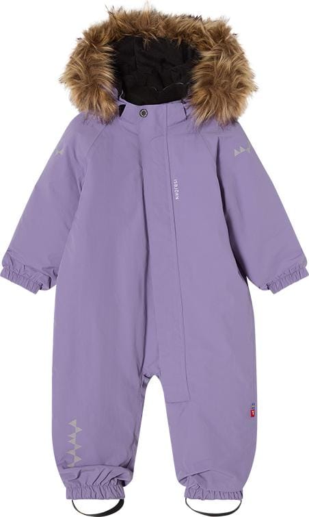 Isbjörn of Sweden Toddlers' Snowflake Snowsuit Lavender