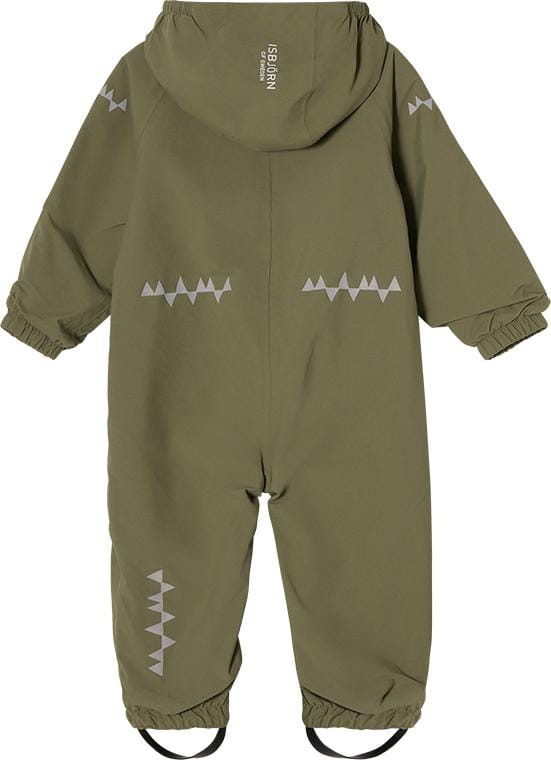 Isbjörn of Sweden Toddlers' Puddle Shell Overall Moss Isbjörn of Sweden