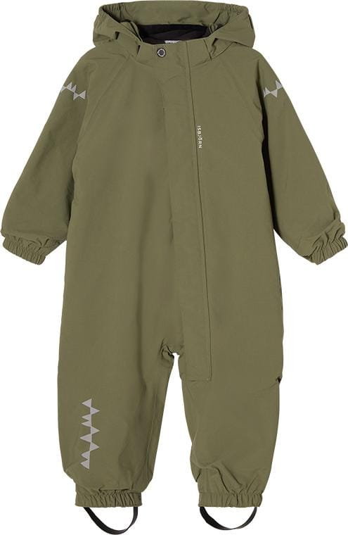 Isbjörn of Sweden Toddlers' Puddle Shell Overall Moss