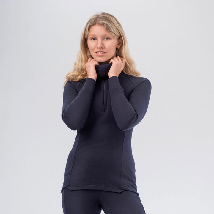 Janus Airwool Merino 260 Zip W Navy Janus Airwool Merino 260 Zip W Navy