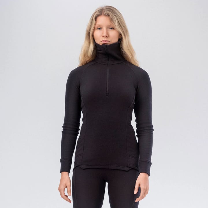 Janus Airwool Merino 260 Zip W Black Janus Airwool Merino 260 Zip W Black