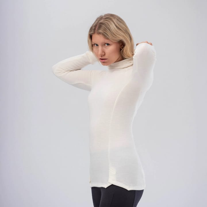 Janus Airwool Merino 260 Hood W Marshmallow Janus