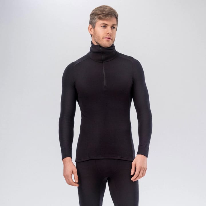 Janus Airwool Merino 260 Zip M Black Janus Airwool Merino 260 Zip M Black